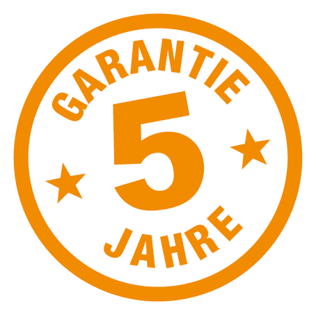 5 jahre garantie